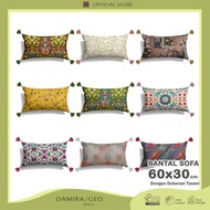 Damira Turkish Geo Print Pillow 60x30 cm Sofa Pillow