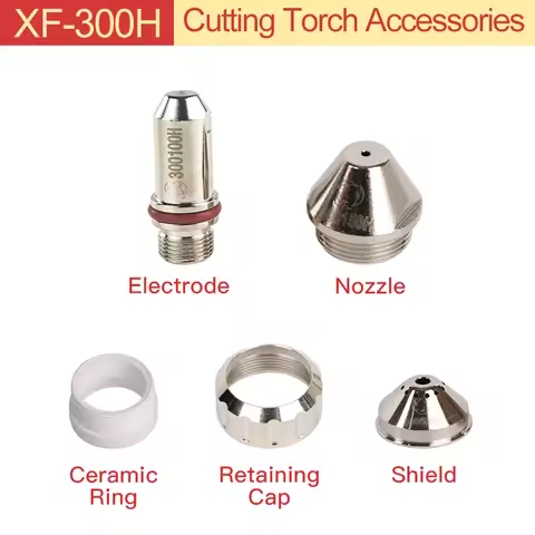 Xuanfeng XF-300H nozzle 1.9 2.1mm LGK-160 LGK-200 CUT-200 cutter machine CNC plasma electrode 300100