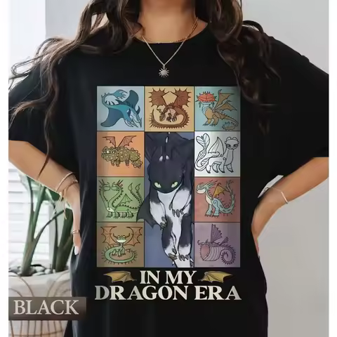 Women Men Comfort Colors Disney How To Train Your Dragon Era Shirt ,Disney Family Trip Shirt, in My 