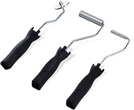 Pack of 3 Fibreglass Roller Kit, Fibreglass Roller Tool Kit, Fibreglass Bubble, Laminating Rollers, 