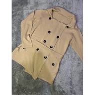 Knitted top-blazer-cardi