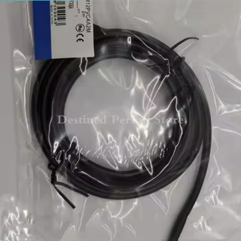 1Pcs XS3F-LM8PVC42M XS2F-LM12PVC4A2M 4S 3A 3S2M 5M Connection Cable