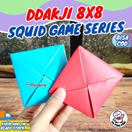 Ddakji Squid Game Paper/ Squid Game Toy Squid Game/ Ddakji size 8x8 cm