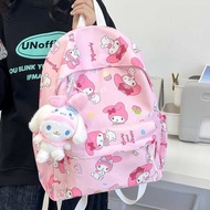 beg sekolah budak perempuan beg sekolah roda beg sekolah hitam Melody Research Travel Backpack Child