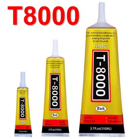 1pc15/50/110ML Transparent T8000 Glue Clear Phone Repair Jewelry Craft Fiber Electronic Component Co