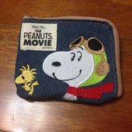 Snoopy史努比刺繡卡包零錢包 日本購入