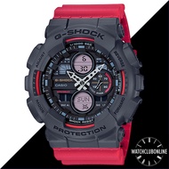 [WatchClubOnline] GA-140-4A Casio G-Shock Boombox Military Red Men Casual Sports Watches GA140 GA-140