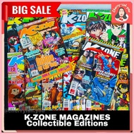 ❥ ♧ K-ZONE MAGAZINES w/ FOLDABOTS (2011 - 2016) VINTAGE/BACK ISSUE: M4K & K Zone Comics|KZone Anime