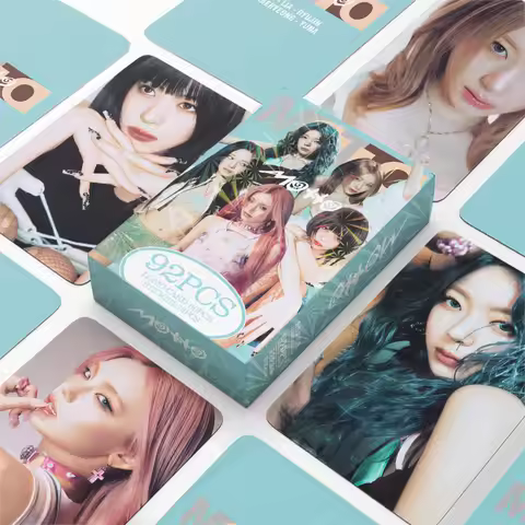 KPOP New 92Pcs Small Card ITZY New Album MOTTO Peripheral Photo Card Sticker LOMO Card Collection Ca