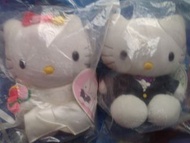 1999 麥當勞 Hello Kitty 台灣版 西式結婚情侶 一對