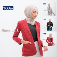 Women's BLAZER - BASIC BLAZER - Office BLAZER - B6 - BLD