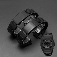 ดูอุปกรณ์เสริมสำหรับ Casio G-SHOCK พลาสติกเหล็กสายนาฬิกา GW-M5610 DW6900 DW5600 DW9600สายนาฬิกากันน้ำ16มิลลิเมตร