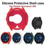 Silicone Case Shell for Garmin Forerunner 965 Anti-scratch Protection Cover for Garmin 965 Soft Prot