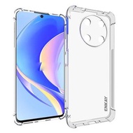 全城熱賣 - 適用於華為暢享50 Pro 5G / Nova Y90 4G國際版 ENKAY 透明防摔系列 四角加厚帶防滑條透明TPU手機防摔保護殼