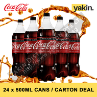 Coke Zero 24 x 500ml Carton Sale