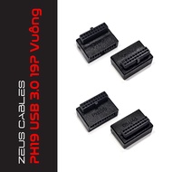 USB 3.0 19P Perpendicular Mainboard | USB 3.0 19P Mainboard Perpendicular Adapter | PH19A PH19B
