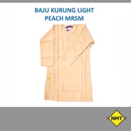 Falcon K2250 Baju Kurung Warna Light Peach MRSM Kain Koshibo /Kain Lincin/Sekolah Rendah Menengah/Ku
