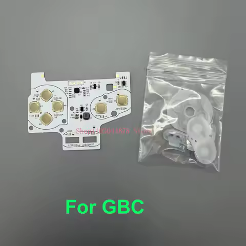 For GAMEBOY GBC GBA Button Light Pot Piece Integrated Metal Button Spring Piece Suitable .RGB Custom