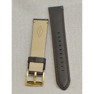 7/8✈FOSSIL watch strap 20MM calfskin genuine leather FS4632BQ1009FS4839ME3078BQ1007 soft gold