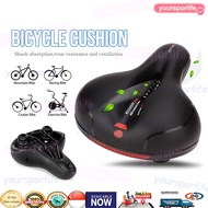 [SG Stock]Bicycle Seat Big Butt Saddle mat MTB cushion Cycling Shock Absorber Thickened