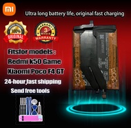 Xiaomi Battery Orginal For Xiaomi Poco F4 GT Redmi k50 Game Replacement Batteries+Tools Model:BP48
