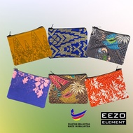 Batik Zipped Pouch Coin Pouch Dompet Perempuan Kecil