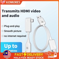 CS7 Wireless  P10 HDMI Type-C Wireless Transmitter Receiver 60Hz 1080P for Phone Laptop TV Plug Play