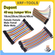DuPont Wire Jumper Cable 40 Core 2.54mm 10cm 20cm 30cm Arduino DIY Jumper Connection Wire Male To Ma