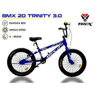 [✅Best Quality] Sepeda Anak Bmx 20 Trex Trinity Ban Jumbo 3.0
