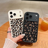 Glitter Leopard Print Case For Xiaomi 15T 15T PRO 14TPRO 14T Poco F7 5G X7 M7 4G X5 X6 Soft Cover Si
