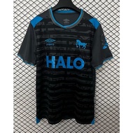 25-26 Ipswich Town Away Black Jersey S-XXL Short Sleeve Sports Shirt