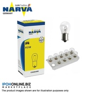 (10PCS)1 Box NARVA 12V 21W Signal Bulb 1141 Single Socket 17635 BA15s P21W
