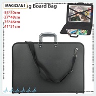 MAGICIAN 1Pcs A3 Drawing Board Bag, Top Handle With Shoulder Strap A3 Folder Bag, Large Capacity Stu