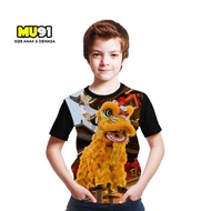 Distro BARONGSAI LION DANCE YELLOW T-SHIRT - BABY SIZE