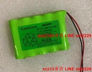 原裝三洋sanyo充電電池 Model:5KF-A1200 6V 1200MAH Cadnica