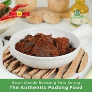 EnakNagih- Rendang Paru Kering Rendang Paru Restu Mande Kemasan 200gram