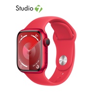 Apple Watch Series 9 GPS + Cellular 41mm Aluminium Case with Sport Band by Studio 7