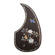 Acoustic Guitar Pickguard for Martin D-45 Rosewood Inlaid Inlaid Abalone Flower