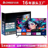 Foreign Trade32Inch QLED TV Set75Ultra-thin LCD Explosion-proof Smart Network50Inch55Inch70Inch Larg