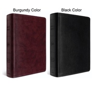 ESV Super Giant Print Bible TruTone, * Black / Burgundy * Bonded Leather * English Bible/ Chosen Tre