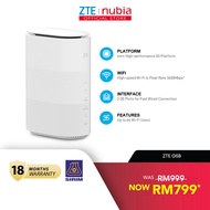 ZTE 5G Router G5B | WiFi 6 | SA/NSA Dual Mode | 5G CPE | Up to 3.6Gbps