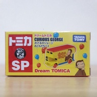 Tomica Dream SP Curious George Friend Bus Monkey Adventure Takara Tomy