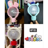 BTS ARMY BOMB Cover lightstick BT21 BTS lightstick custom crochet handmade