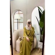 Abaya Dress With Lace Sleeves And Zipper At The Chest With A Separate Drawstring Beautiful Work P.20