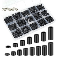 Nylon Spacers, Plastic Spacers Washers Assortment Kit 345 Pcs Electrical Outlet Screw Spacers, M3  B