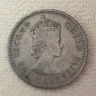 香港$1硬幣1960英女皇頭