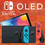 Nintendo Switch OLED 款式台灣專用機（紅藍）