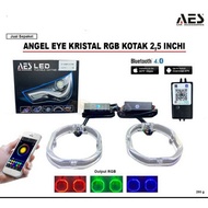 Angel Eye Crystal Led RGB Box 2 Ring 1 Bluetooth App Module AES Ae Led RGB Projector Projector Ring 