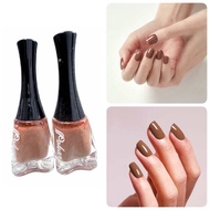 KUTEK PRETTY NUDE TONE COKLAT GELAP NON Gel Polish 13ml Warna Cat Kuku Kutek Nail Art NON Gel Nail P