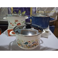 Enamel Dutch Oven High Casserole Enamelie Series 20 cm 3500ml